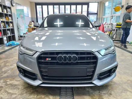 전주 뿌리는 랩핑 전문점, A45 AMG, A6 무광블랙 그릴랩핑, ACC커버 무광랩핑 시공 / 전주시 완산구 평화동