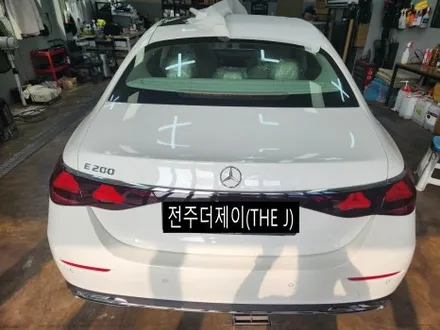전주에서 썬팅 잘한다고 소문난 더제이에서 신형 E클래스 신차 썬팅 시공하기 / 전주시 완산구 평화동