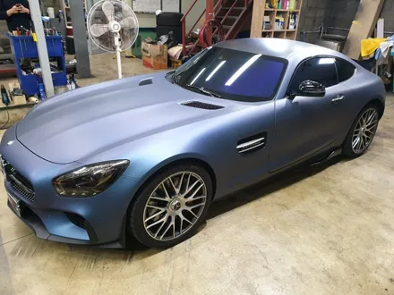 전주 군산 익산 벤츠 AMG GT 카멜레온 뿌리는랩핑 전체 재시공 / 플딥 맛집 더제이(THE J) / 전주시 완산구 평화동