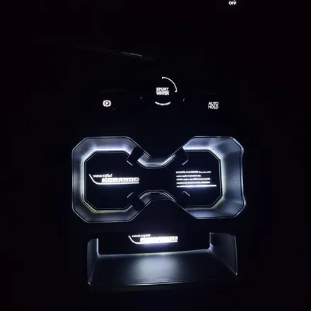 전주 뷰티플 코란도 도어 라이트 LED 컵홀더 시공, 자동차 튜닝은 더제이!! / 전주시 완산구 평화동