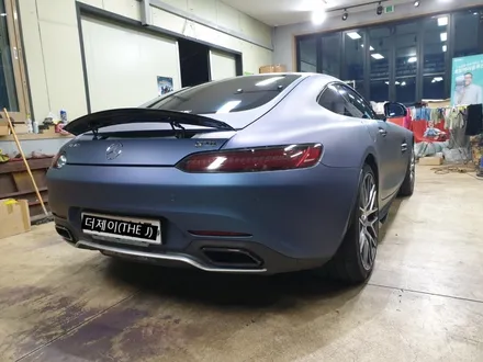 전주 군산 익산 벤츠 AMG GT 카멜레온 뿌리는랩핑 전체 재시공 / 플딥 맛집 더제이(THE J) / 전주시 완산구 평화동