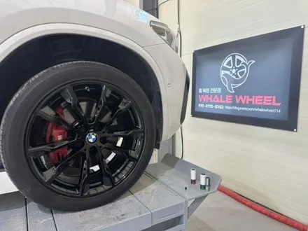 [원주휠복원][원주휠도색]BMW X3 휠굴절 휠도색 / 원주, 강릉