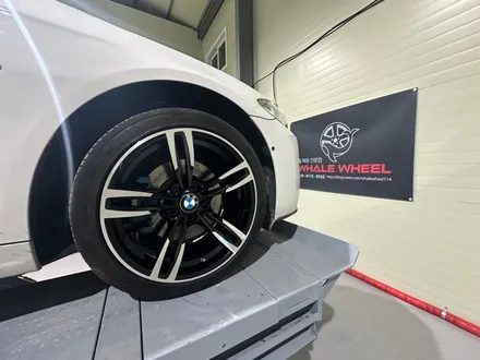 [원주기업도시 휠수리] BMW M550d 다이아몬드컷팅 휠수리 / 원주, 강릉