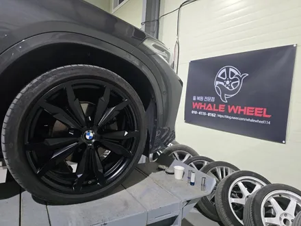 [제천휠도색 제천휠복원] BMW X2 블랙무광 휠도색 / 원주, 강릉