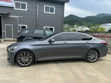 [제천휠복원 휠도색] 제네시스 G80 고스트크롬 휠도색! / 원주, 강릉