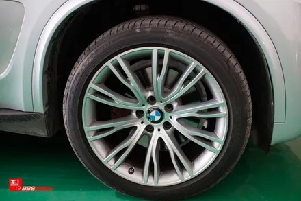 bmw x5 20인치휠 다이아컷팅휠 휠수리 전문공장 휠119 / 서울 강남