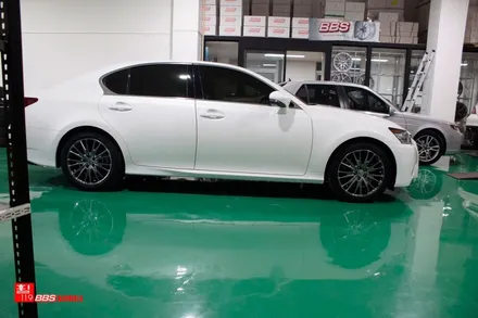 렉서스 GS350 고스트크롬 색상으로 휠도색 휠119 / 서울 강남