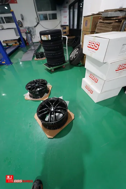 푸조607 차량 BBS휠SX 18인치휠 장착 휠119 / 서울 강남