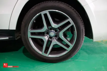 벤츠 GLS350 21인치휠 AMG 다이아컷팅 휠수리 휠119 / 서울 강남