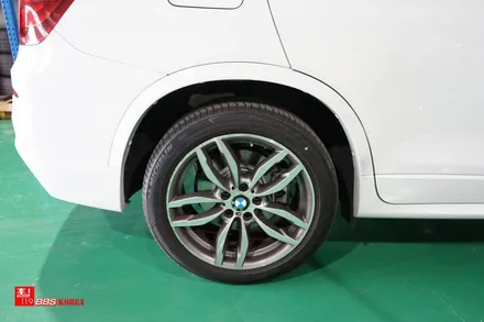 bmw x3 다이아컷팅휠 휠수리 전문공장 휠119 / 서울 강남