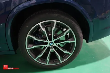 다이아컷팅 휠수리 bmw X3 19인치휠 휠119 / 서울 강남