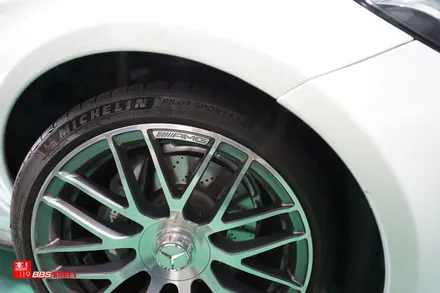 c63 AMG 고스트크롬 휠도색 휠119 / 서울 강남