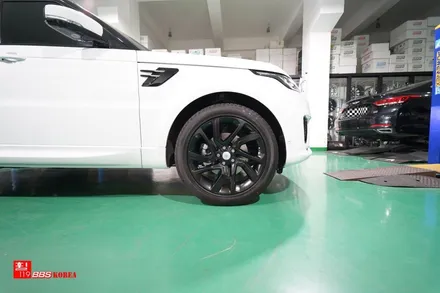 레인지로버 스포츠 21인치휠 검정반무광 휠도색 휠119 / 서울 강남