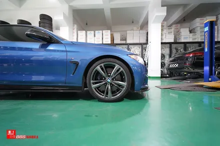 BMW428 19인치휠 휠도색 고스트크롬 색상 휠119 / 서울 강남