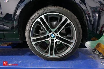 BMW X4 20인치휠 다이아컷팅 휠수리 원상복원 휠119 / 서울 강남