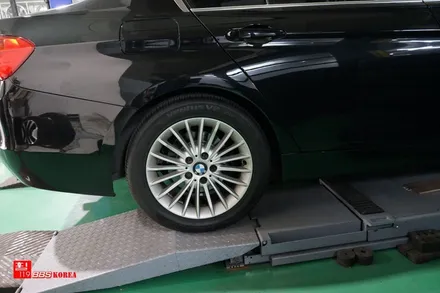 bmw3시리즈 17인치휠 검정유광 휠도색 휠119 / 서울 강남