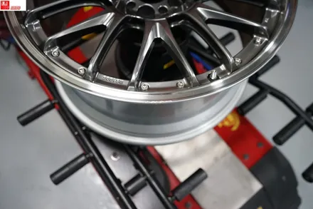 bbs rsn 림 다이아컷팅 휠수리 휠119 / 서울 강남