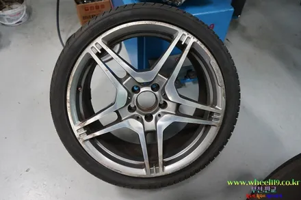 벤츠 CLS63 다이아컷팅 휠수리 휠복원 휠110 / 서울 강남