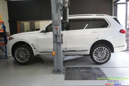 BMW X7 휠수리 및 휠도색 22인치휠 휠119 / 서울 강남