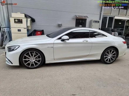 벤츠 S63 휠도색 블랙유광 wheel119 / 강남 송파 서초 판교 분당