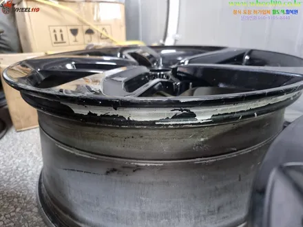 RS7 휠복원 잘못된 휠 재도색 wheel119 / 강남 송파 서초 판교 분당