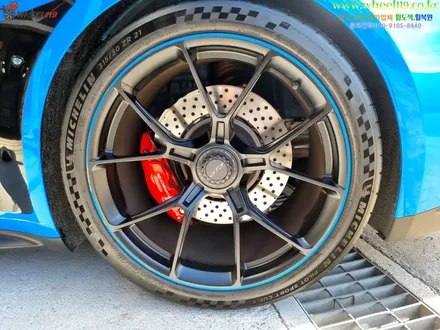 포르쉐 GT3 휠도색 커스텀 전문  휠119 / 서울 강남