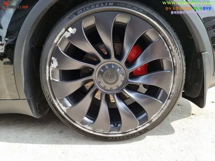 테슬라 모델Y 휠 복원 전문 wheel119 / 서울 강남