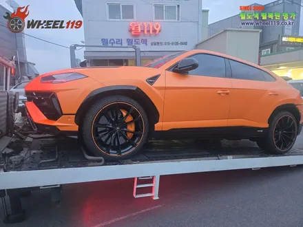 람보르기니 우루스 펄캡슐 휠 스크래치 복원 / 서울 강남
