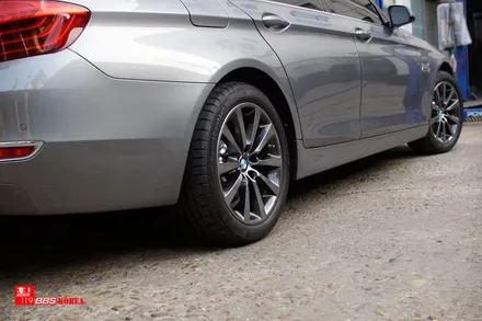 bmw5시리즈 고스트크롬 휠도색 개발업체 휠119 / 서울 강남