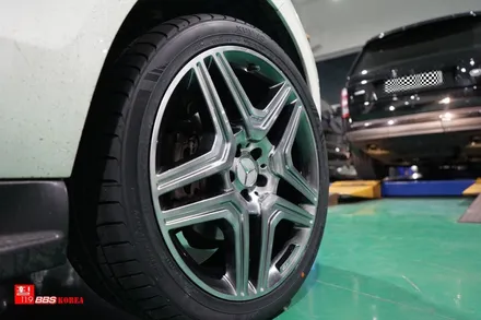 휠도색 차량 21인치휠 AMG 고스트크롬 휠도색 휠119 / 서울 강남