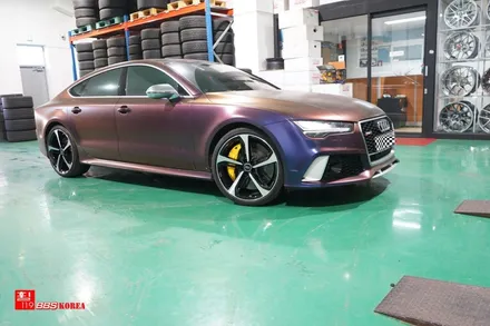 RS7 21인치휠 다이아컷팅 휠수리 전문공장 휠119 / 서울 강남