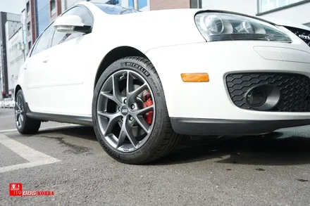 골프 GTI BBS휠 장착 SR 17인치휠 BBS코리아 정품 휠119 / 서울 강남