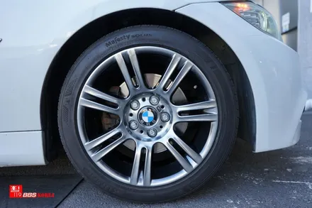 BMW3 기존 도장면 벗겨내고  휠도색 119 / 서울 강남