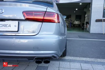 아우디 A6 19인치휠 BBS휠 SX 장착 휠119 / 서울 강남