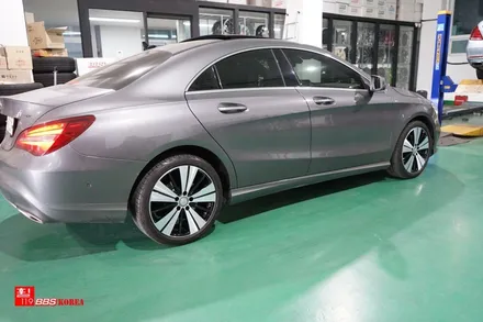 벤츠 CLA 다이아컷팅 휠수리 원상복원 휠119 / 서울 강남