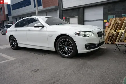 bmw5시리즈 잘못된 휠복원 박리후 휠도색 휠119 / 서울 강남