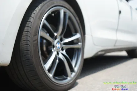 bmw gt 고스트크롬 휠도색 wheel119 / 서울 강남