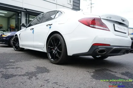 제네시스 G70 블랙유광 휠도색 휠119 / 서울 강남