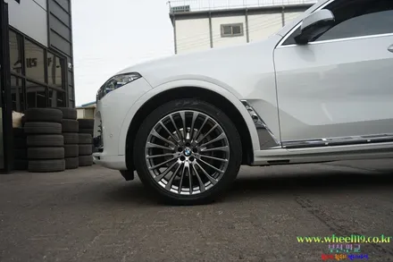 BMW X7 휠수리 및 휠도색 22인치휠 휠119 / 서울 강남