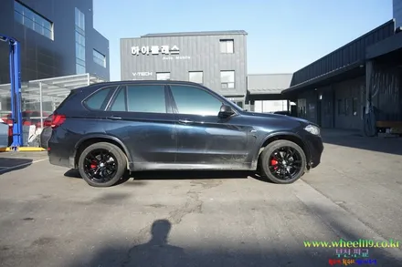 BMW 휠수리 불량으로 재도색 및 캘리퍼도색 / 서울 강남