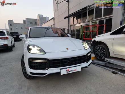 포르쉐 카이엔 휠복원 22인치 다이아컷팅 휠119 / 강남 송파 서초 판교 분당