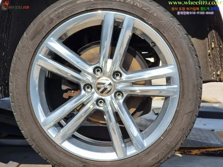 마포구 휠복원 폭스바겐 파사트 고스트크롬S 휠도색 / 강남 송파 서초 판교 분당