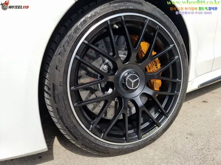 벤츠C63 휠복원 삼전동 휠도색 명가 wheel119 / 강남 송파 서초 판교 분당