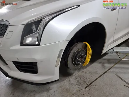 캐딜락 CTS-V 휠 도색 + 다이아컷팅 / 서울 강남