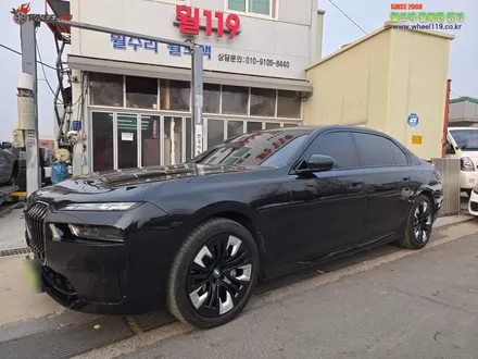 BMW740i 휠 도색 블랙유광 휠119 / 서울 강남