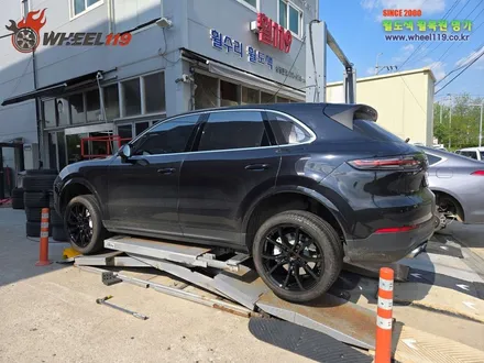 포르쉐 카이엔 휠 복원 명가 wheel119 / 서울 강남