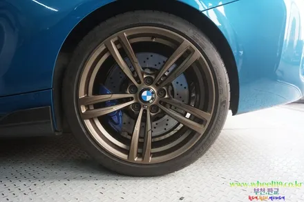 BMW M2 휠도색 후기 휠119 / 서울 강남