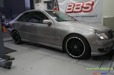 벤츠 AMG 휠 라인 투톤 커스텀 휠도색 휠119 / 강남 송파 서초 판교 분당