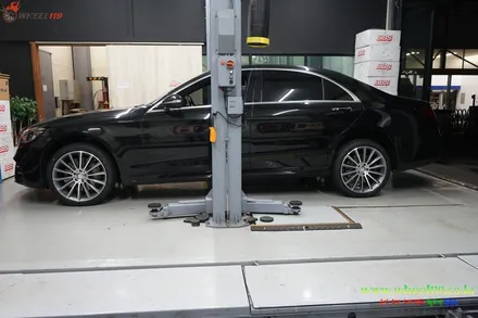 송파 휠복원 벤츠S클라스 다이아컷팅 휠119 / 강남 송파 서초 판교 분당