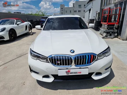 bmw 320i 휠도색 휠119 / 강남 송파 서초 판교 분당